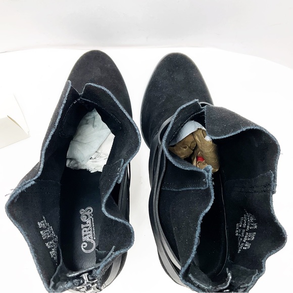 🆕{Carlos by Carlos Santana}Miles Block Heel Ankle Boots - Picture 7 of 16